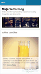 Mobile Screenshot of mujerzen.wordpress.com