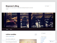 Tablet Screenshot of mujerzen.wordpress.com
