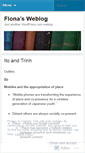 Mobile Screenshot of fiona87.wordpress.com