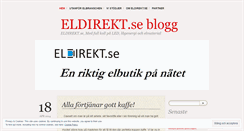 Desktop Screenshot of eldirekt.wordpress.com