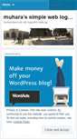 Mobile Screenshot of muhara.wordpress.com