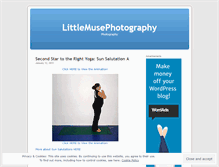 Tablet Screenshot of littlemusephotography.wordpress.com