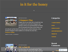 Tablet Screenshot of initforthehoney.wordpress.com