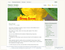 Tablet Screenshot of greenacresblog.wordpress.com