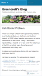 Mobile Screenshot of greencroft.wordpress.com