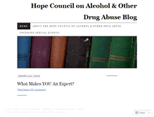 Tablet Screenshot of hopecouncil.wordpress.com