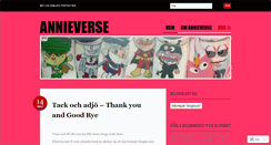 Desktop Screenshot of annieverse.wordpress.com