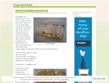 Tablet Screenshot of freshbirdnest.wordpress.com