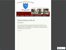 Tablet Screenshot of culinarycreationsofyork.wordpress.com