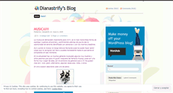 Desktop Screenshot of dianastrify.wordpress.com