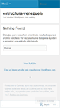 Mobile Screenshot of estructuravenezuela.wordpress.com