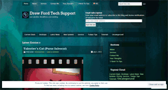 Desktop Screenshot of drewfordtechsupport.wordpress.com