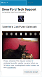 Mobile Screenshot of drewfordtechsupport.wordpress.com