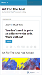 Mobile Screenshot of analart.wordpress.com