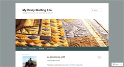 Desktop Screenshot of crossroadsquilts.wordpress.com