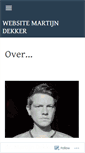 Mobile Screenshot of dekkermartijn.wordpress.com