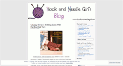 Desktop Screenshot of hookandneedlegirl.wordpress.com