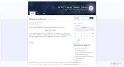 Desktop Screenshot of nicl.wordpress.com