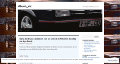 Desktop Screenshot of elbuenvic.wordpress.com