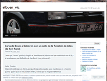 Tablet Screenshot of elbuenvic.wordpress.com