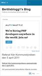 Mobile Screenshot of bertilsblogg1.wordpress.com