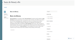 Desktop Screenshot of br.bancdebinarycftc.wordpress.com