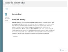Tablet Screenshot of br.bancdebinarycftc.wordpress.com
