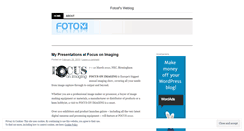 Desktop Screenshot of fotosf.wordpress.com