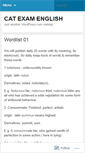 Mobile Screenshot of catenglish.wordpress.com