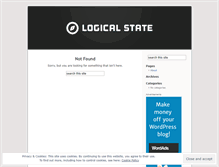 Tablet Screenshot of logicalstate.wordpress.com