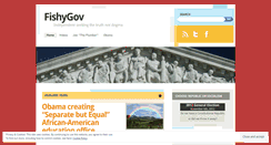 Desktop Screenshot of fishygov.wordpress.com