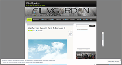 Desktop Screenshot of filmgordon.wordpress.com
