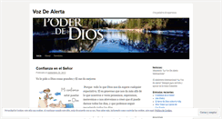 Desktop Screenshot of lavozdealerta.wordpress.com