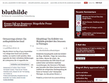 Tablet Screenshot of bluthilde.wordpress.com