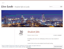Tablet Screenshot of liveleeds.wordpress.com