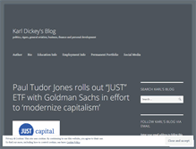 Tablet Screenshot of karldickey.wordpress.com