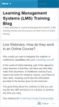 Mobile Screenshot of learningmanagementsystems.wordpress.com