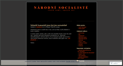 Desktop Screenshot of narodnisocialiste.wordpress.com