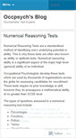 Mobile Screenshot of freepsychometrictests.wordpress.com