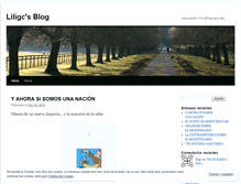Tablet Screenshot of liligc.wordpress.com