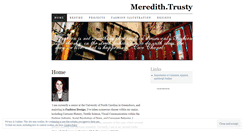 Desktop Screenshot of meredithtrusty.wordpress.com