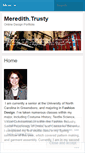 Mobile Screenshot of meredithtrusty.wordpress.com