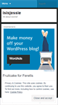 Mobile Screenshot of isisjessie.wordpress.com