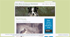 Desktop Screenshot of ouraussies.wordpress.com