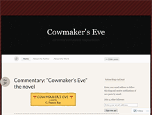 Tablet Screenshot of cowmaker.wordpress.com