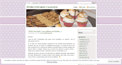 Desktop Screenshot of entrecupcakesygalletas.wordpress.com
