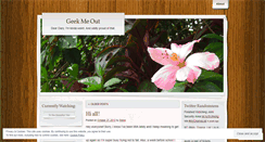 Desktop Screenshot of geekmeout.wordpress.com