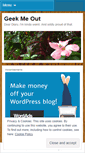Mobile Screenshot of geekmeout.wordpress.com