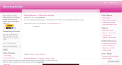 Desktop Screenshot of bloomingknitter.wordpress.com