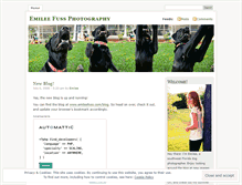 Tablet Screenshot of efussphoto.wordpress.com